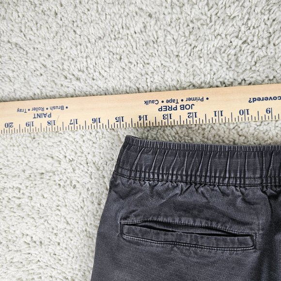 Vuori Shorts Mens Size Drawstring Outdoor Active RIPSTOP Grey USA - Picture 8 of 8